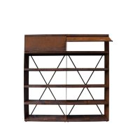 Стеллаж OFYR Corten для хранения дров 200 см